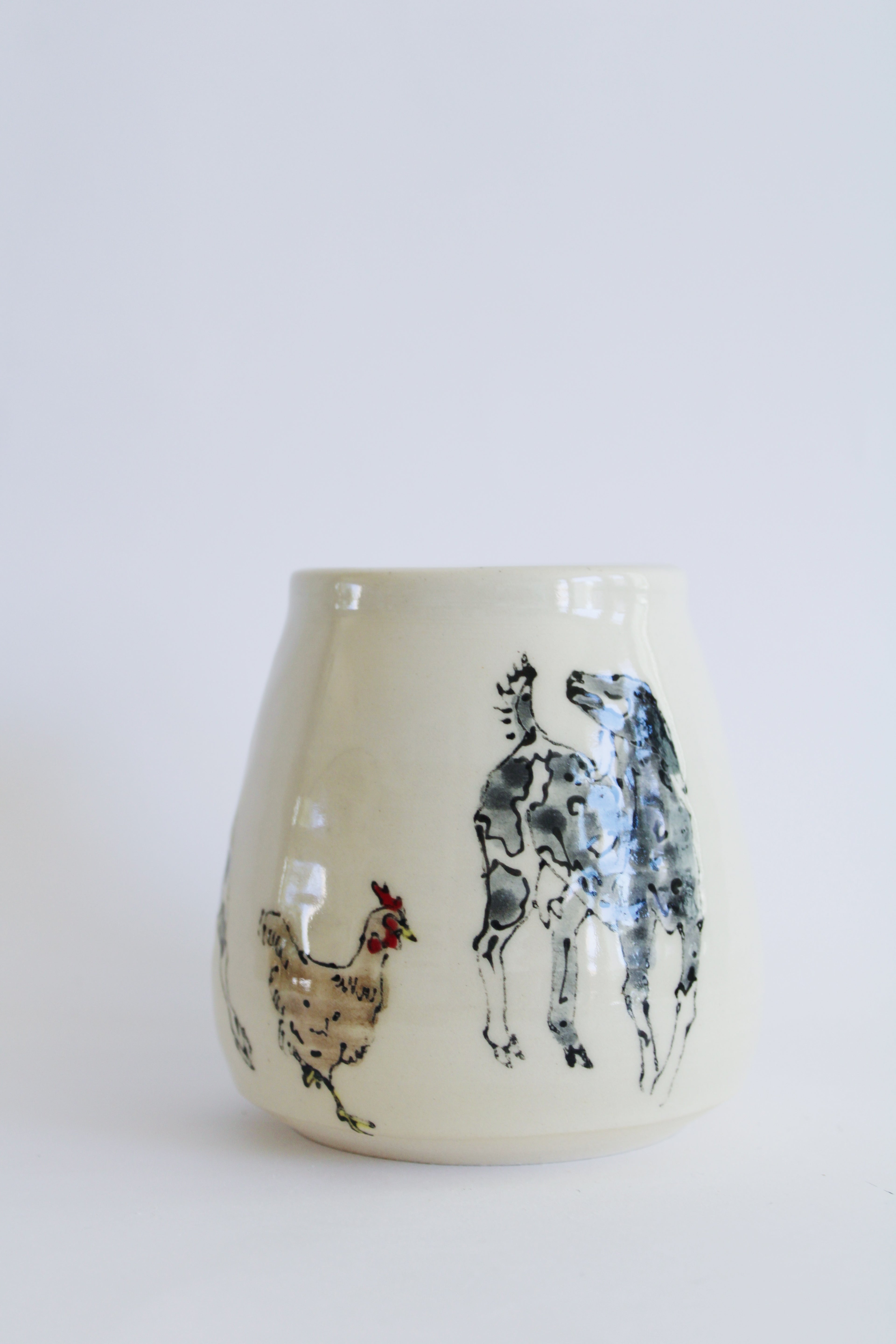 Goat and Chicken Mug 791