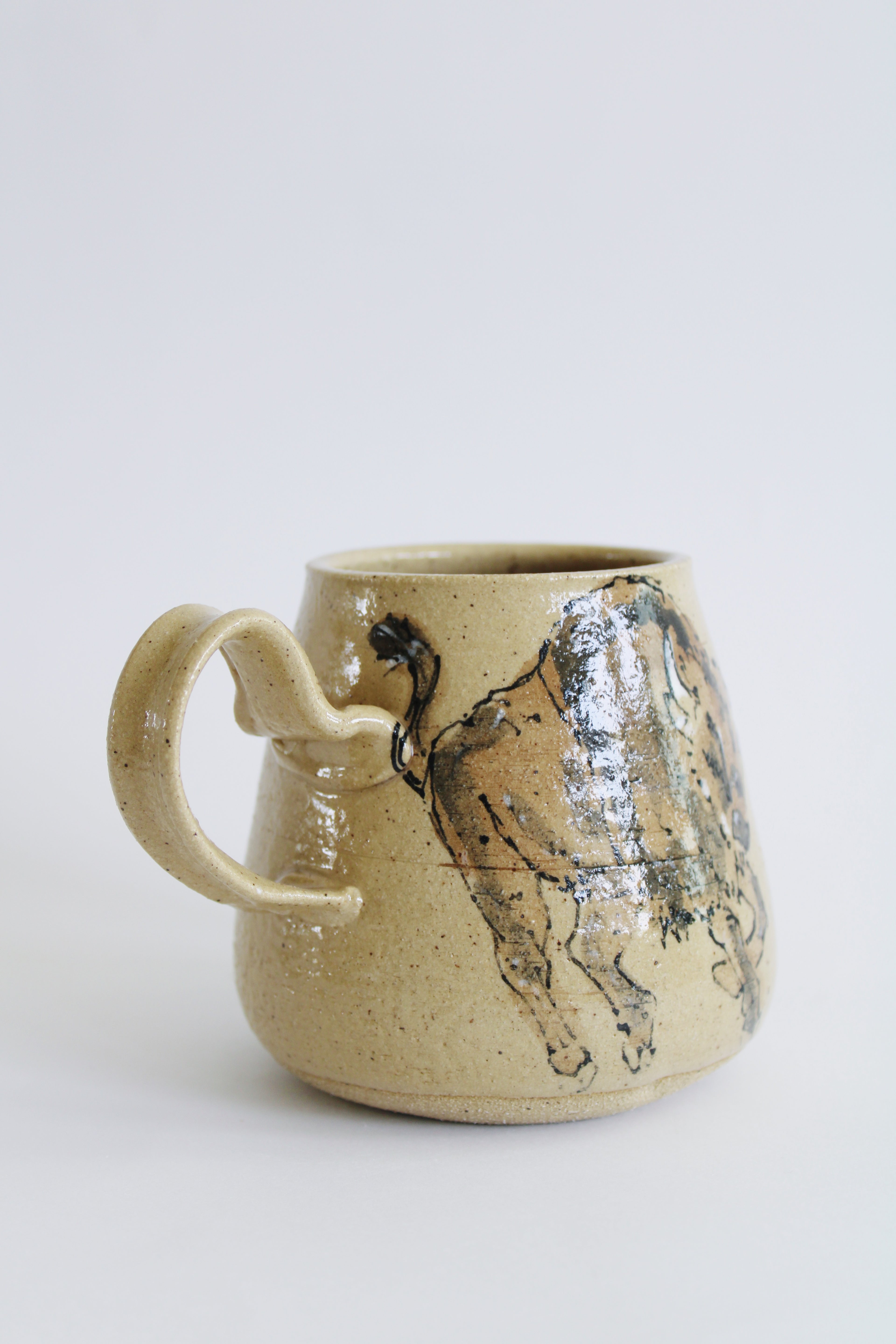 Bison and Eagle Mug 678