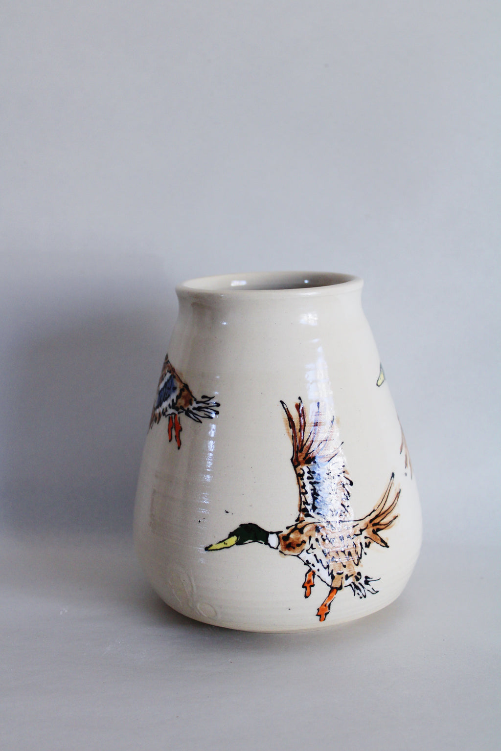 DISCOUNTED Mallard Duck Vase 519