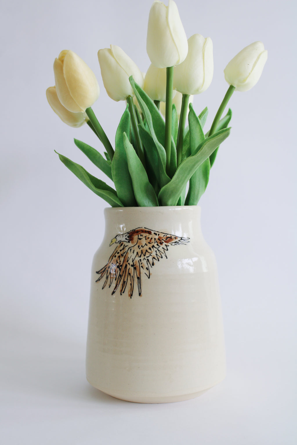Bison and Eagle Vase 686
